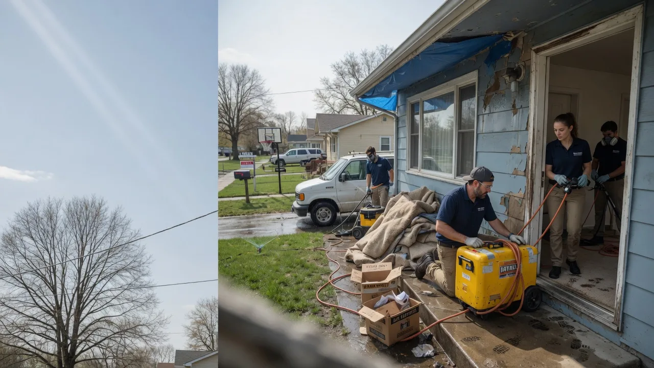 Basement Flood Cleanup in Oilmont, MT near me